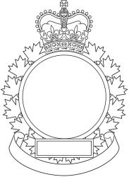 Badge Frame for Bases and Stations of the Canadian Armed Forces