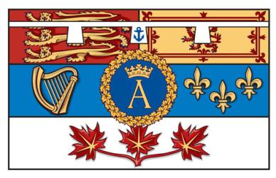 Personal Flag of The Duke of York for use in Canada