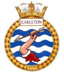 Badge of H.M.C.S. Carleton