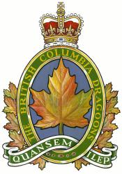 Badge of The British Columbia Dragoons