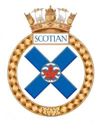 Badge of H.M.C.S. Scotian