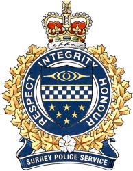 Badge of the Surrey Police Service