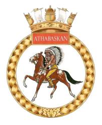 Badge of H.M.C.S. Athabaskan
