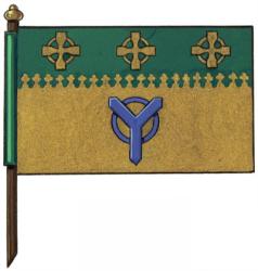 Flag of the Saint Patrick's Basilica