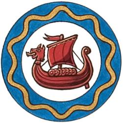 Badge of Carl Anders Larsen