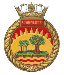Badge of H.M.C.S. Summerside