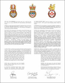 Letters patent granting heraldic emblems to Nellie Taptaqut Kusugak Letters patent granting heraldic emblems to Nellie Taptaqut Kusugak