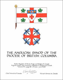 Lettres patentes concédant des emblèmes héraldiques à The Anglican Synod of the Diocese of British Columbia Lettres patentes concédant des emblèmes héraldiques à The Anglican Synod of the Diocese of British Columbia