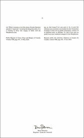 Lettres patentes enregistrant les emblèmes héraldiques de Bruce Duncan Macpherson Lettres patentes enregistrant les emblèmes héraldiques de Bruce Duncan Macpherson