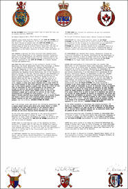 Lettres patentes enregistrant les emblèmes héraldiques de la Ville d'Ottawa Lettres patentes enregistrant les emblèmes héraldiques de la Ville d'Ottawa