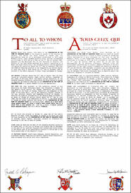 Lettres patentes enregistrant les emblèmes héraldiques de la Corporation of the Town of Carleton Place Lettres patentes enregistrant les emblèmes héraldiques de la Corporation of the Town of Carleton Place