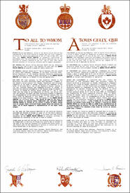 Letters patent granting a Badge to the Sarnia Police Service Letters patent granting a Badge to the Sarnia Police Service