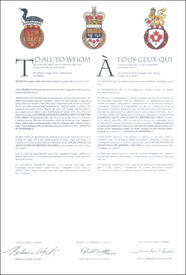 Lettres patentes concédant des emblèmes héraldiques à la Disabled Sailing Association of British Columbia Lettres patentes concédant des emblèmes héraldiques à la Disabled Sailing Association of British Columbia