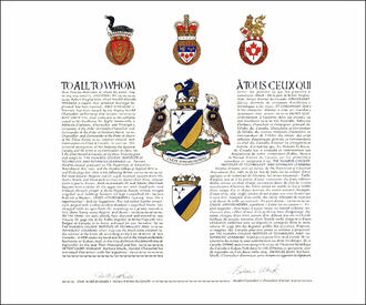 Letters patent granting Arms and Supporters to The Humber College Institute of Technology and Advanced Learning