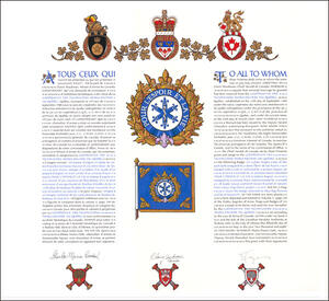 Lettres patentes concédant des emblèmes héraldiques à la Coopérative des techniciens ambulanciers du Québec Lettres patentes concédant des emblèmes héraldiques à la Coopérative des techniciens ambulanciers du Québec