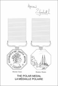 Letters patent registering the Insignia of the Polar Medal