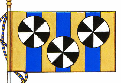 Flag of Claude Clément