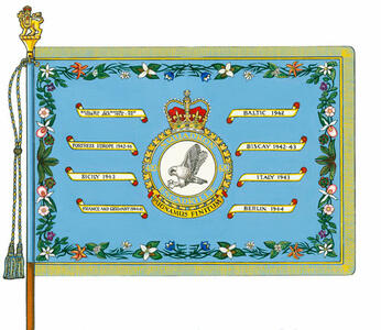 Standard of the 420 Combat Support Squadron