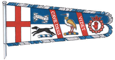 Drapeau de John Robert Charles Cave-Browne-Cave Drapeau de John Robert Charles Cave-Browne-Cave