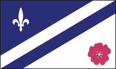 Franco-Albertan Flag
