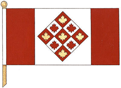 Drapeau de la Cour suprême du Canada Drapeau de la Cour suprême du Canada
