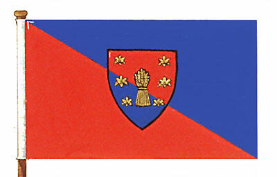 Drapeau du village de Kindersley Drapeau du village de Kindersley