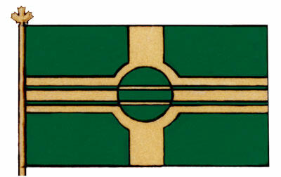 Flag of the Corporation of the Township of Nakina Flag of the Corporation of the Township of Nakina