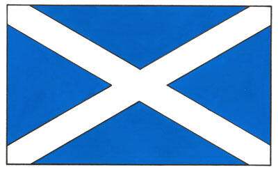 St. Andrew's Scotland Flag Light Blue – Scottish Saltire Banner | Fast Shipping - Foto 4