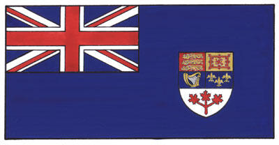 Blue Ensign canadien Blue Ensign canadien