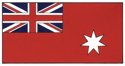 Proposed flag for Canada by Sir Sandford Fleming, 1895 Proposed flag for Canada by Sir Sandford Fleming, 1895