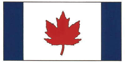Drapeau proposé pour le Canada par Reid Scott (NPD), mai 1964 Drapeau proposé pour le Canada par Reid Scott (NPD), mai 1964