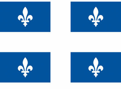 Flag of the Province of Quebec