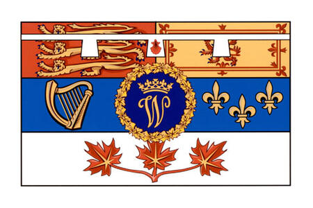 Personal flag of The Duke of Cambridge for use in Canada