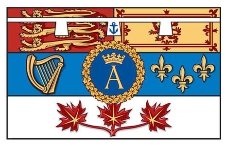 Personal Flag of The Duke of York for use in Canada