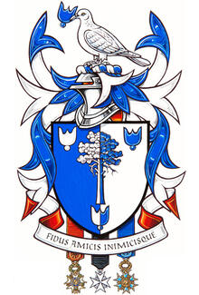 Armoiries de Jacques Jean Simon Janson Armoiries de Jacques Jean Simon Janson