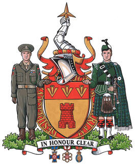 Armoiries d'Alfred John Gardyne Drummond De Chastelain Armoiries d'Alfred John Gardyne Drummond De Chastelain