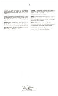 Cimier d'Angus Lewis Macdonald