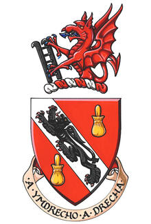 Armoiries de William Rupert Davies Armoiries de William Rupert Davies