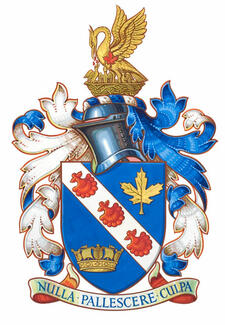 Armoiries de Hugh Francis Pullen Armoiries de Hugh Francis Pullen