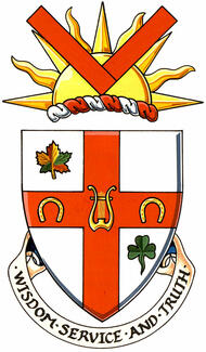 Arms of Sarah Evlyn Florence Eaton (née McCrae)