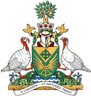 Armoiries de la Municipalité de Saint-Gabriel-de-Valcartier