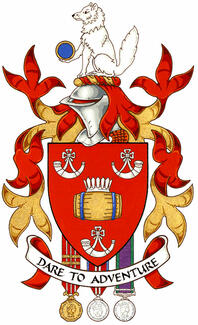 Arms of Gregory James Burton