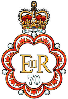 Emblème canadien du jubilé de platine de la reine Elizabeth II Emblème canadien du jubilé de platine de la reine Elizabeth II