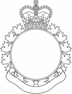 Badge Frame for Miscellaneous Units of the Canadian Armed Forces