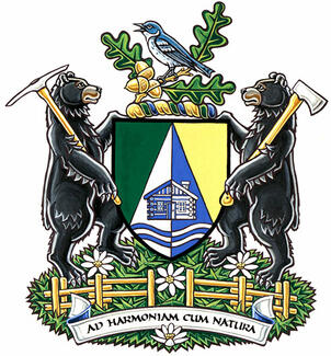 Arms of the Municipalité de Mulgrave-et-Derry