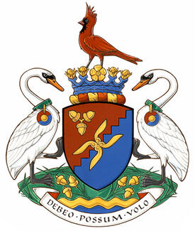 Arms of Matthews Hall Arms of Matthews Hall