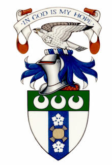 Arms of Michael Douglas Simpson
