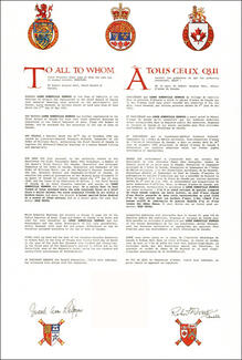 Armoiries de Lorne Somerville Henwood