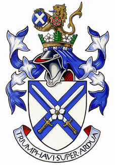 Arms of Michael Walter Elliston Allen