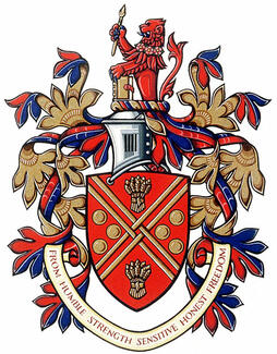 Arms of Albert Edward Bates